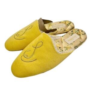 NWOB Sam Edelman cloth mules with Australian wool sz. 7.5